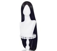 Anime Cosplay Wig Alice Long Black Halloween Costume Cosplay Wig,For Christmas Carnival Party