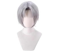 Anime Cosplay Wig Dante Silver Grey Short Halloween Costume Cosplay Wig,For Christmas Carnival Party