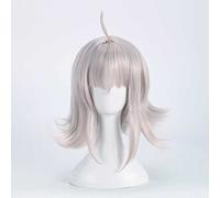 Anime Cosplay Wig, Fate Grand Order Jeanne D'Arc Wig, Double Ponytail Blonde Wig, with Free Wig Cap, for Party, Everyday Wear, Halloween Wig Cosplay (Size: Short)