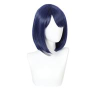 Anime Cosplay Wig for Genshin Impact Kujo Sara, Mixed Color Modeling Party Dress Up Wig, Heat Resistant Synthetic Hair No Tangle No Shedding+ Free Wig Cap