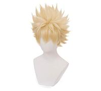 Anime Cosplay Wig for My Hero Academia Synthetic Wigs with Free Cap (Bakugou Katsuki)