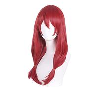Anime Cosplay Wig for Sado Mikura Cosplay Wig,Long Red Wig Synthetic Hair,Halloween Costume Cosplay,for Christmas Carnival Party