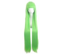 Anime Cosplay Wig for Welcome To Demon School Iruma Kun Valac Clara Long Straight Green Synthetic Hair Halloween Party Wigs