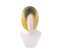 Anime Cosplay Wig Haikyuu!! Nekoma Kenma Kozume Short Wig Cosplay Costume Heat Resistant Synthetic Hair Haikiyu Men Wigs