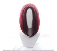Anime Cosplay Wig,Identity V The Mind's Eye Helena Adams Wig,Red Bob Wig,with Free Wig Cap,for Christmas Carnival party Halloween Cosplay Wig