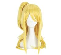 Anime Cosplay Wig Lucy Heartfilia Yellow Ponytail Halloween Costume Cosplay Wig,For Christmas Carnival Party
