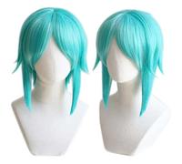 Anime Cosplay Wig Phosphophyllite Green Short Halloween Costume Cosplay Wig,For Christmas Carnival Party