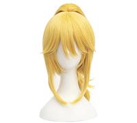 Anime Cosplay Wig Princess Bowsette Golden Halloween Costume Cosplay Wig,For Christmas Carnival Party