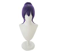 Anime Cosplay Wig,Project Sekai Colorful Stage Asahina Mafuyu Wig,Purple long Wig,with Free Wig Cap,for Christmas Carnival party Halloween Cosplay Wig