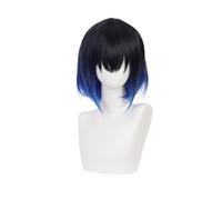 Anime Cosplay wig for Demon Slayer: Kimetsu no Yaiba Characters Play Cosplay Wigs with Free Wig Cap (Hashibira Inosuke)