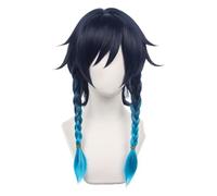 Anime Cosplay Wig Wig Blue gradient short hair for Comic Con, Cosplay show, Halloween