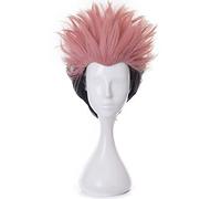 Anime Cosplay Wig Wigs Orange pink short hair for Halloween, Party, Carnival, Concerts with Wig Cap