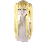 Anime cosplay wigs Cosplay wig Kakegurui Meari Saotome tiger clip double ponytail thickened fake hair Cosplay Anime Wig Coser