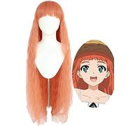 Anime Cosplay Wigs, Wonder Egg Priority Frill Cosplay Wig For Halloween Party Props Accessories With Free Wig Cap