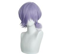 Anime Costume Kids Wig Cosplay Purple Braid Wig Outfit Hair Halloween Cosplay Props for Women Men(Mystery)