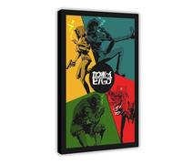 Anime Cowboy Bebop Canvas Poster Bedroom Decor Landscape Decor Gift 12x18inch(30x45cm)