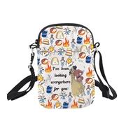 Anime Crossbody Bag Japanese Anime Gifts Cartoon Movie Fans Gift i Was Looking Everywhere for You Anime Adjustable Strap Bag