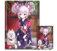 Anime Cute JigsawPuzzle 1000 Pieces for Adults Puzzles for Adults Family Fun Activity Brain Challenge for Teenager 1000 PCS(38x26cm)