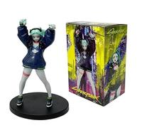 Anime Cyberpunk Edgerunner Figures - 11cm David Martinez Lucy Rebecca Decoration Adult Car Collector for Anime Cyberpunk Edgerunner Fans (Rebecca)