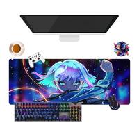 Anime Cyberpunk Edgerunners Lucy Mouse Pad | Giant Washable Mouse Mat XL | Non-Slip Grip + Reinforced Edges (5, 31.5 x 11.8 x 0.12 inches)