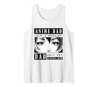 Anime Dad Like A Regular Dad Only Way Cooler Otaku Dad Gifts Tank Top