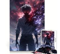 Anime Dark Aether Hero 1000 Piece Jigsaw Puzzle for Teenagers Clear Thinking Leisure Activity Firm Interlock (50x75cm)