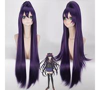 Anime Date A Live Prince Yatogami Tohka Cosplay Wig With Ponytail Heat Resistant Synthetic Hair Purple Cosplay Costume Wigs One Size Yatogami Wig Pl-575