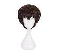 Anime Dazai Osamu Wigs Bungo Stray Dogs Cosplay Heat Resistant Synthetic Hair Party Costume Wigs