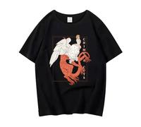 Anime Delicious in Dungeon T-Shirt Marcille Donato Graphic Printed Unisex Summer Tee Laios Touden T-Shirt for Anime Fans