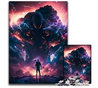 Anime Demon 1000 Piece Jigsaw Paper Jigsaw BrainChallenging DIY Decorative Game Family Interactive Toy 1000 PCS(38x26cm)