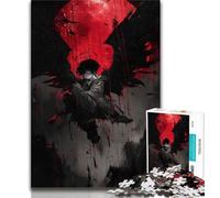 Anime Demon Angel Jigsaw Puzzles for Teenagers 1000 Pieces,Learning Educational Toys Family Games Unique Birthday And Gifts 38x26cm