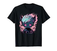 Anime Demon Cat - Kawaii Gothic Cat Devil T-Shirt