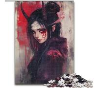 Anime Demon Girl 1000 Piece Jigsaw Puzzles for Adults Gifts, Pattern Assembly Deal As Gifts for The Whole Family Suitable for And 14 (50x75cm)