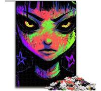 Anime Demon Girl 1000 Piece Jigsaw Puzzles for Adults & Teens, Educational Stress Relief Toy for Is Ideal As A Gift for The Whole Family (50x75cm)