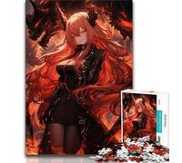 Anime Demon Girl 1000 Pieces Jigsaw Puzzles For Teens And Adults,Educational Toys Is Ideal As A Gift for The Whole Family 38x26cm