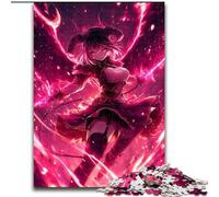 Anime Demon Girl Adult Jigsaws 1000 Piece, Pattern Assembly Deal As Gifts for The Whole Family Suitable for And 14 (50x75cm)