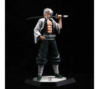 Anime Demon Slayer Figurines - 30cm Hashira & Demon Decoration Gift Statues for Kimetsu No Yaiba Anime & Manga Fans (Sanemi Shinazugawa 29cm)