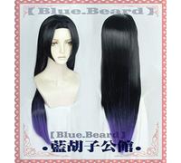 Anime Demon Slayer Kimetsu No Yaiba Kochou Kanae Cosplay Wig 85cm Long Straight Synthetic Hair for Adult Halloween + Wig Cap A