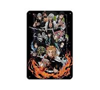 Anime Demon Slayer Tin Sign Vintage Metal Pub Club Cafe Bar Home Wall Art Decoration Poster Retro 8x12inch(20x30cm)
