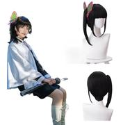 Anime Demon Slayer Tsuyuri Kanawo Cosplay Wig for All Characters Halloween Carnival Party for Women Girls and Boys