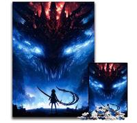 Anime Demons Born Jigsaw Puzzles for Adults 1000 Piece Impossible Jigsaw Puzzles for Adults Perfect for Teenagers & Home Decor 1000 PCS(38x26cm)