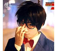 Anime Detective Conan Kudou Shinichi Cosplay Wig Halloween Role Play Costume Party Hair