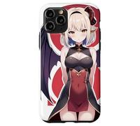 Anime Devil Girl Winged Red Horn Gothic Waifu Case for iPhone 11 Pro