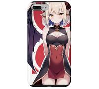 Anime Devil Girl Winged Red Horn Gothic Waifu Case for iPhone 7 Plus/8 Plus