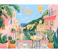 Anime Diamond Art for Kids, 5D Diamond Painting Kits for Adults Full Drill Canvas Mosaic Pictures, Beginner DIY Crystal Gem Art for Home Wall Decor, Stress Relief Craft Gifts, Landscape 20x30cm Z#-856