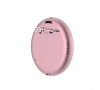 Anime Digital Badge with Real-Time Translation and HD Touch Screen for Cosplay Events(Pink)