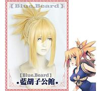Anime Dr.Stone Kohaku Cosplay Perücke Goldener Pferdeschwanz Hitzebeständige Faser Frauen Synthetisches Haar Kostüm Spiel Perücken