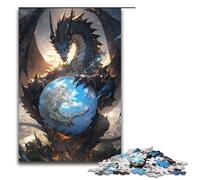 Anime Dragon The of World Pieces Puzzles for Adults Jigsaw Puzzles for Adults DIY Art Decor 1000 PCS(75x50cm)