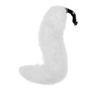 Anime Dress up Tail Easter Toy Anime Cosplay Animal Tail for Adults Kids White, 65x13cm