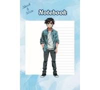 Anime Dual Notebook with Blank and Lined Alternating pages: 6 x 9 inches, 122 total pages